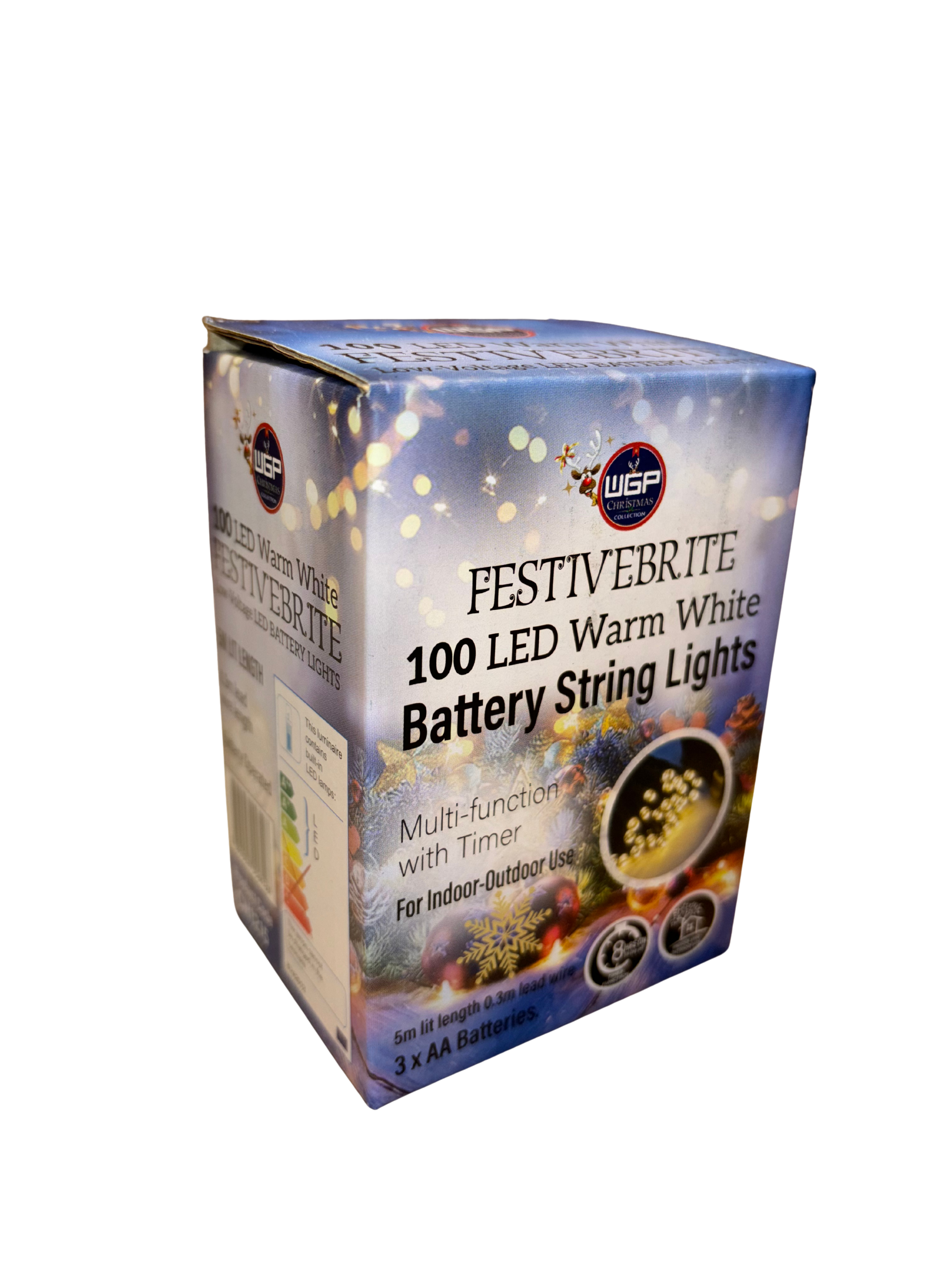 100 LED Battery String Lights 5M