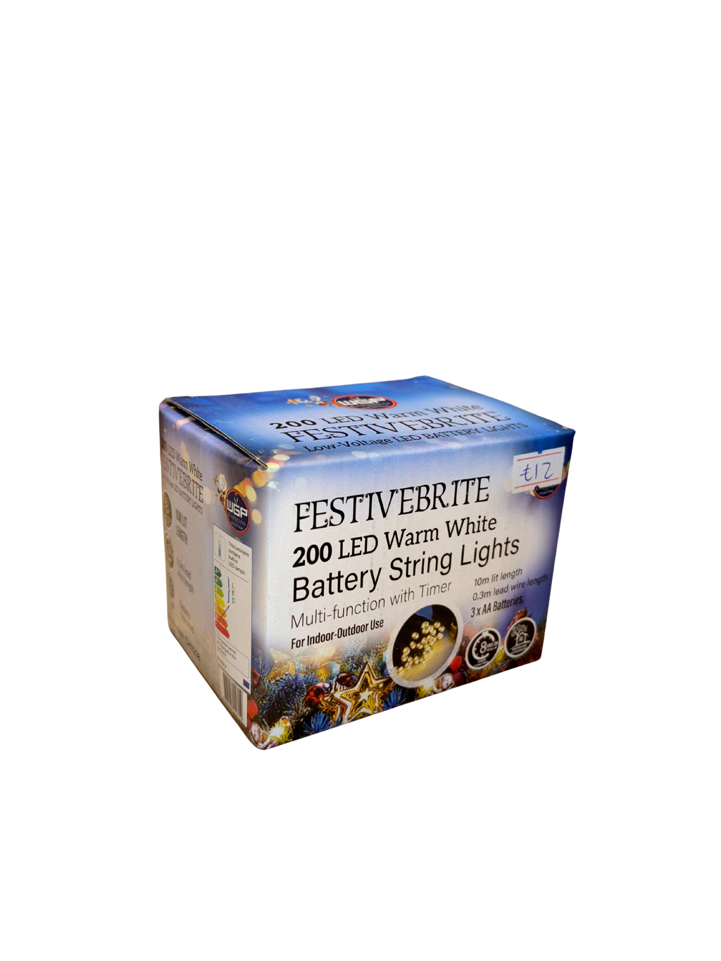 200 LED Battery String Lights 10M