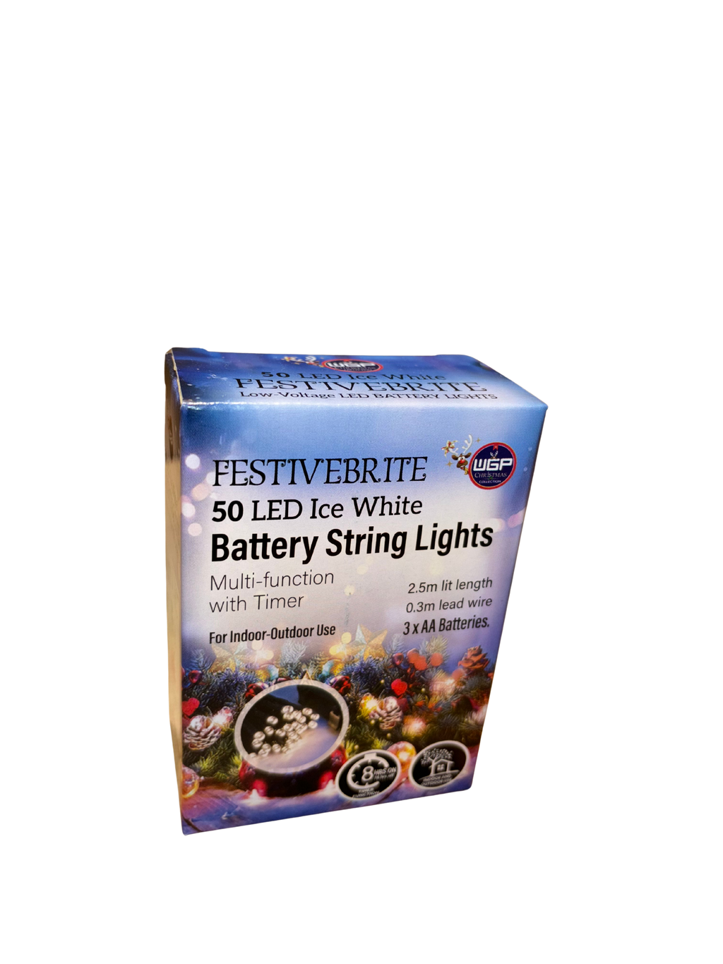 50 LED Battery String Lights 2.5M