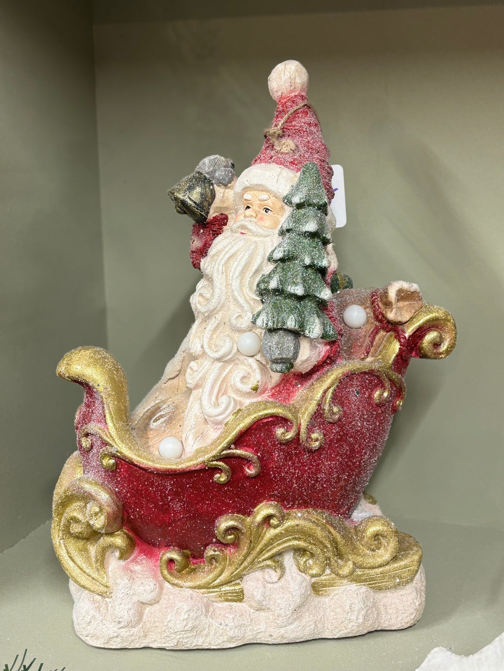 Santa on Sled