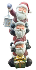 Triple Santa Stack