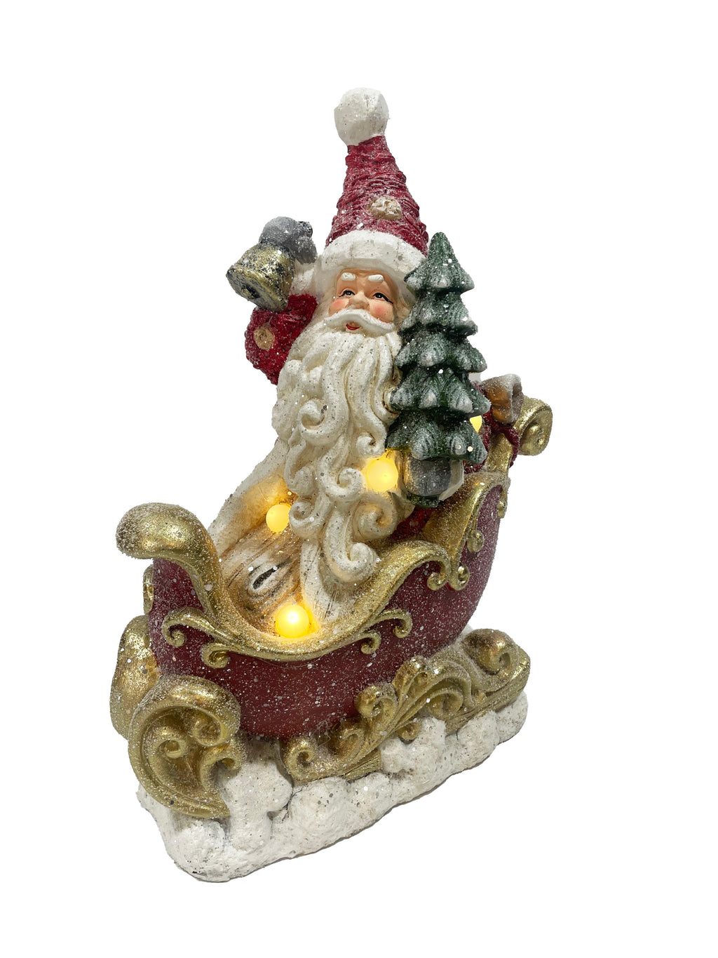 Santa on Sled