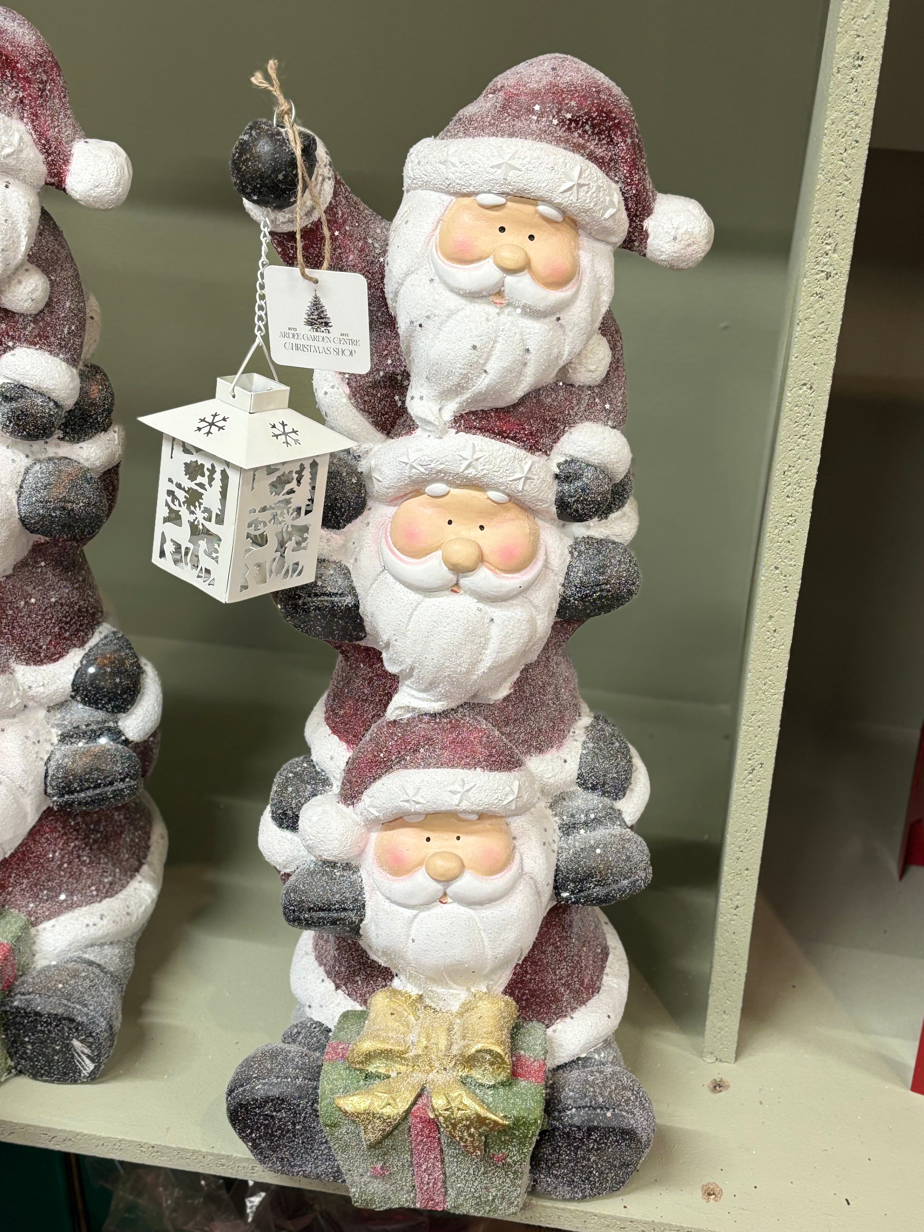 Triple Santa Stack