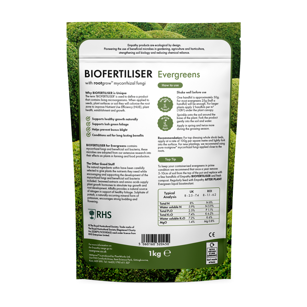 Empathy Biofertliser For Evergreens With Rootgrow