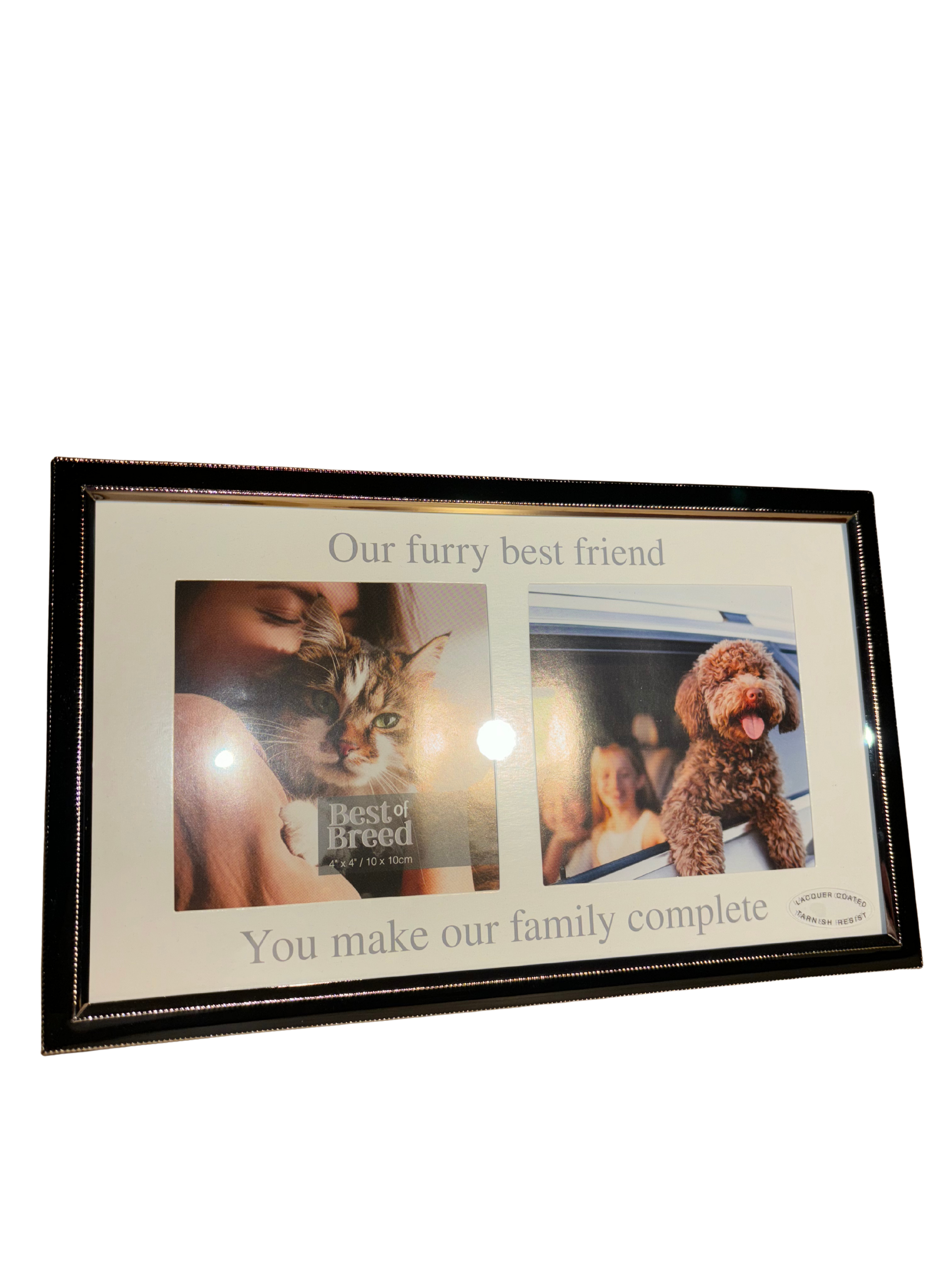 Best of Breed Double Pet Picture Frame