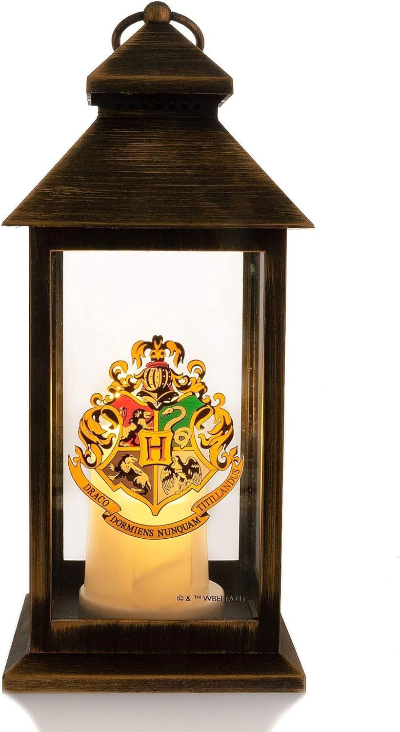 Harry Potter Light Up Lantern - Hogwarts Crest
