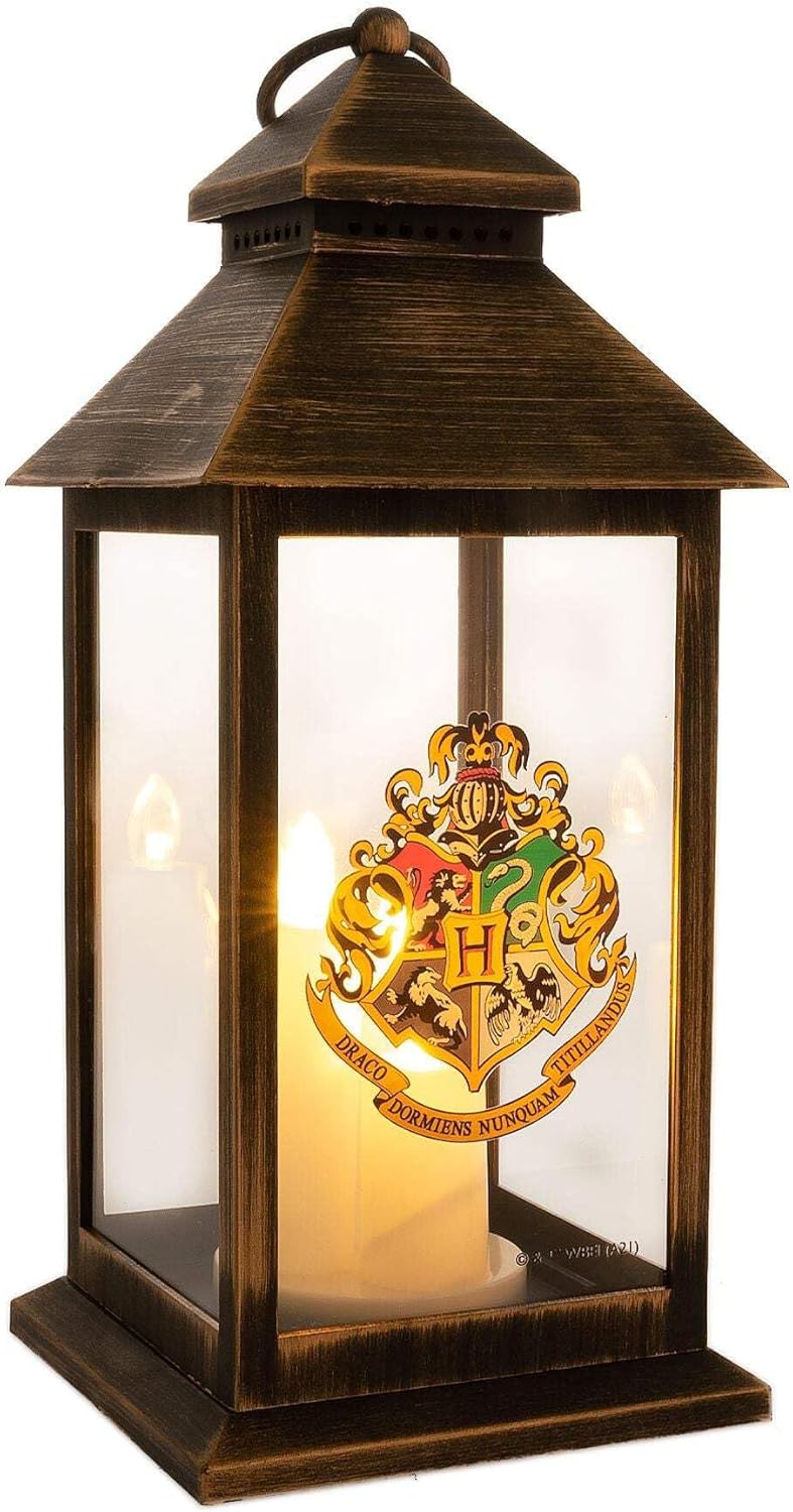 Harry Potter Light Up Lantern - Hogwarts Crest