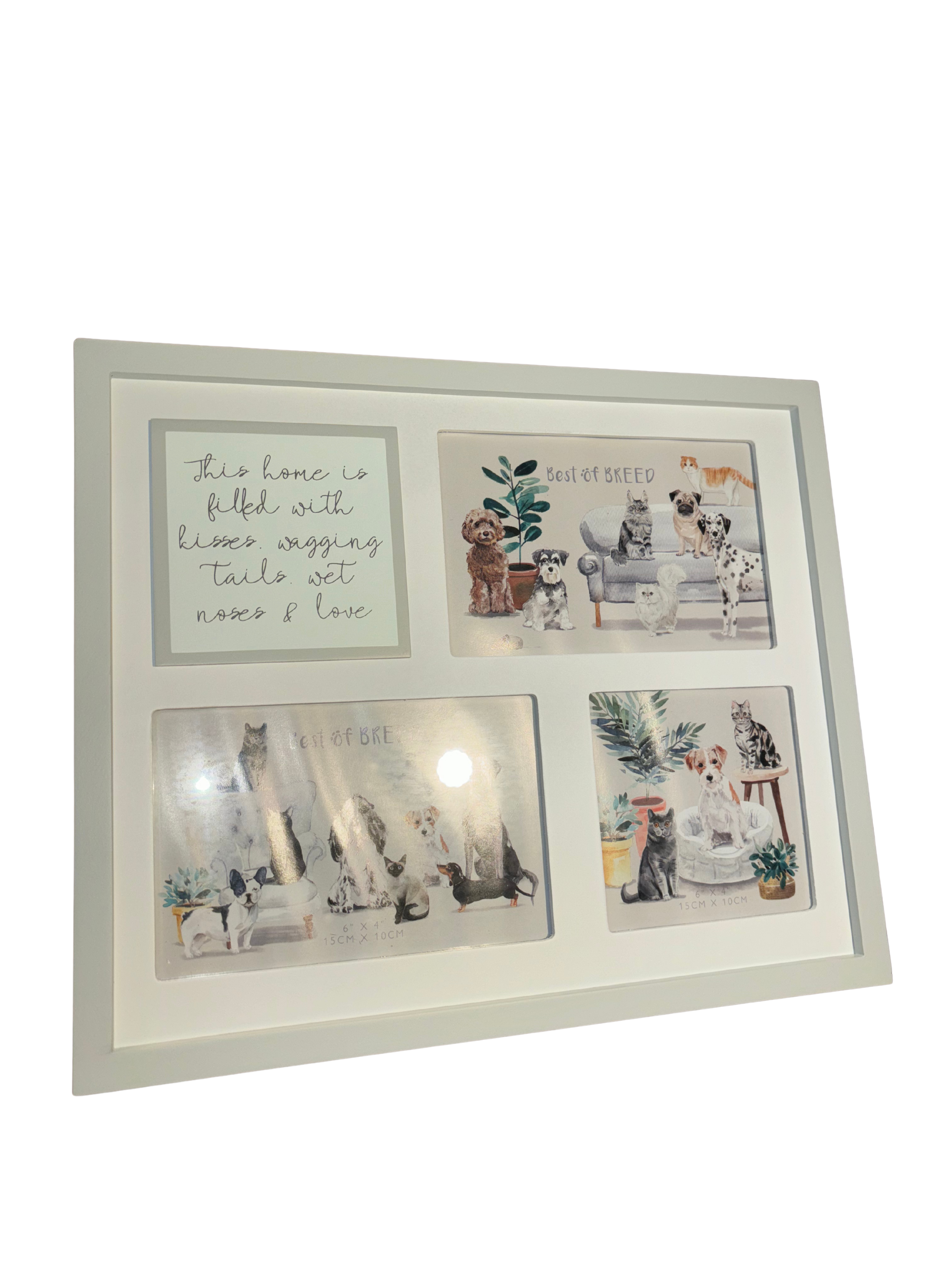 Best of Breed Multi Picture Pet Frame