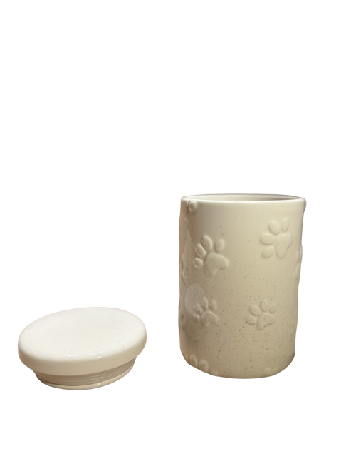 Best of Breed Paw Prints Treat Jar