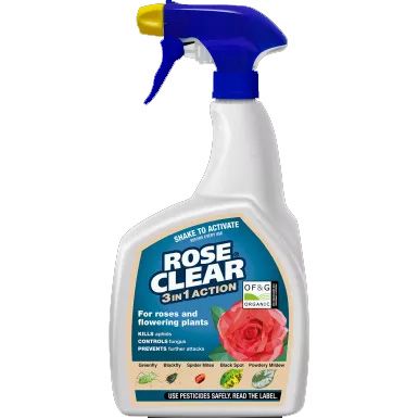 RoseClear Rose Clear Organic Insect Spray 3 in 1 RTU 800ml